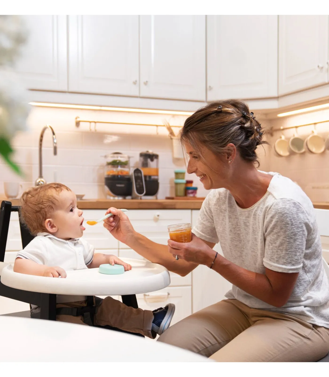 Kinderen BabyMoov Babybols - 4 Glazen Voorraadpotten - Our Imperfects