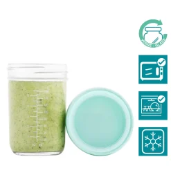 Kinderen BabyMoov Babybols - 4 Glazen Voorraadpotten - Our Imperfects