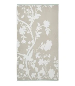 Online Badhanddoek Oriental Garden Dove Grey Handdoeken