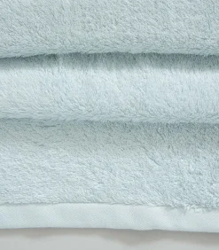 Badhanddoek Solid 85x150 cm Lichtblauw Handdoeken