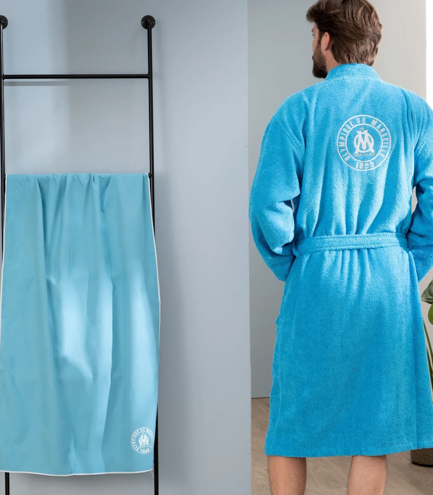 DAMES Matt & Rose Badjas 100% katoen, 1899