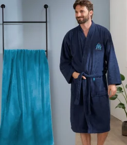 Outlet Badjas 100% katoen, OM RUBAN DAMES Badjassen