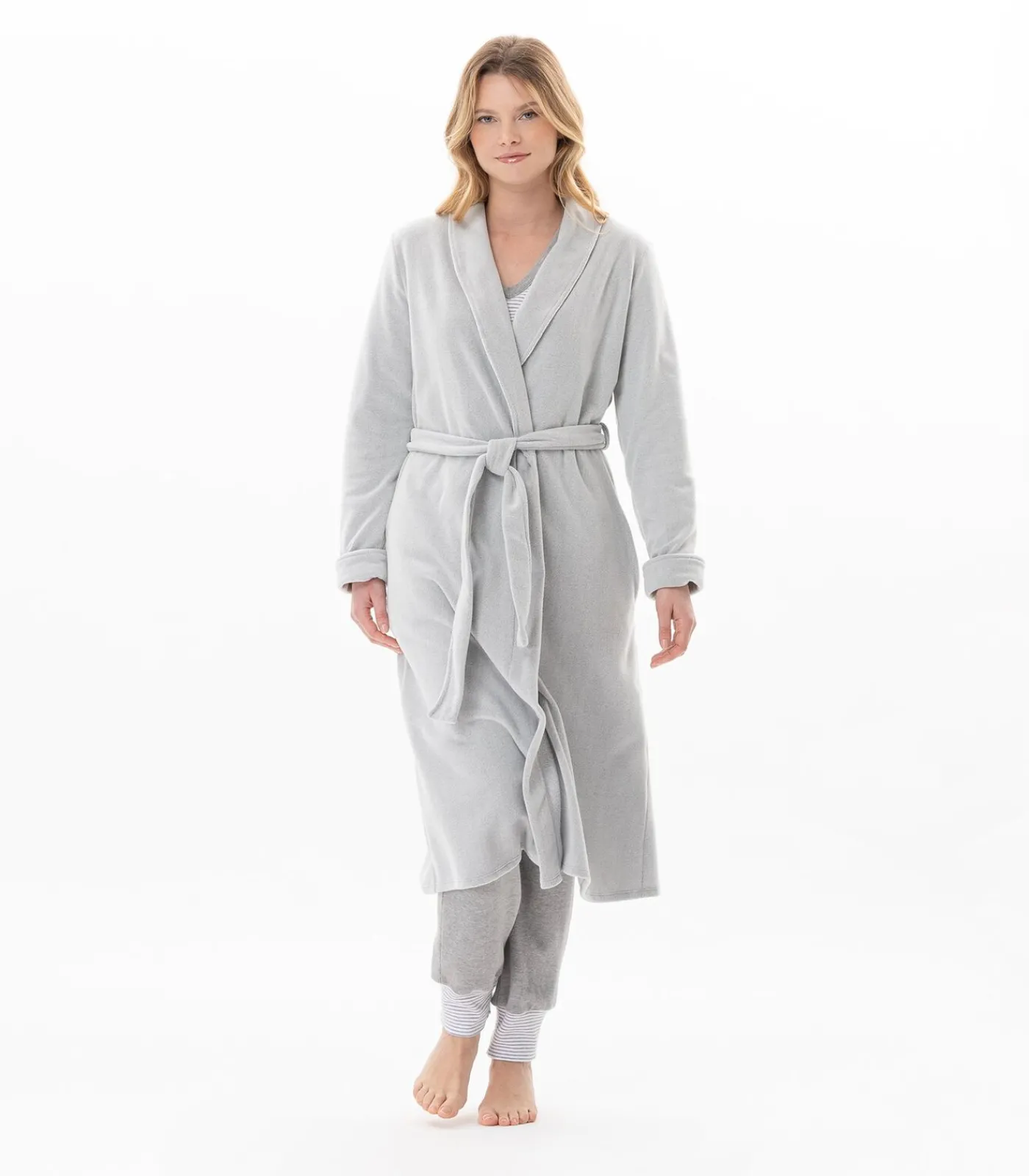 Badjas van micropolar FLOCON 160 DAMES Loungewear