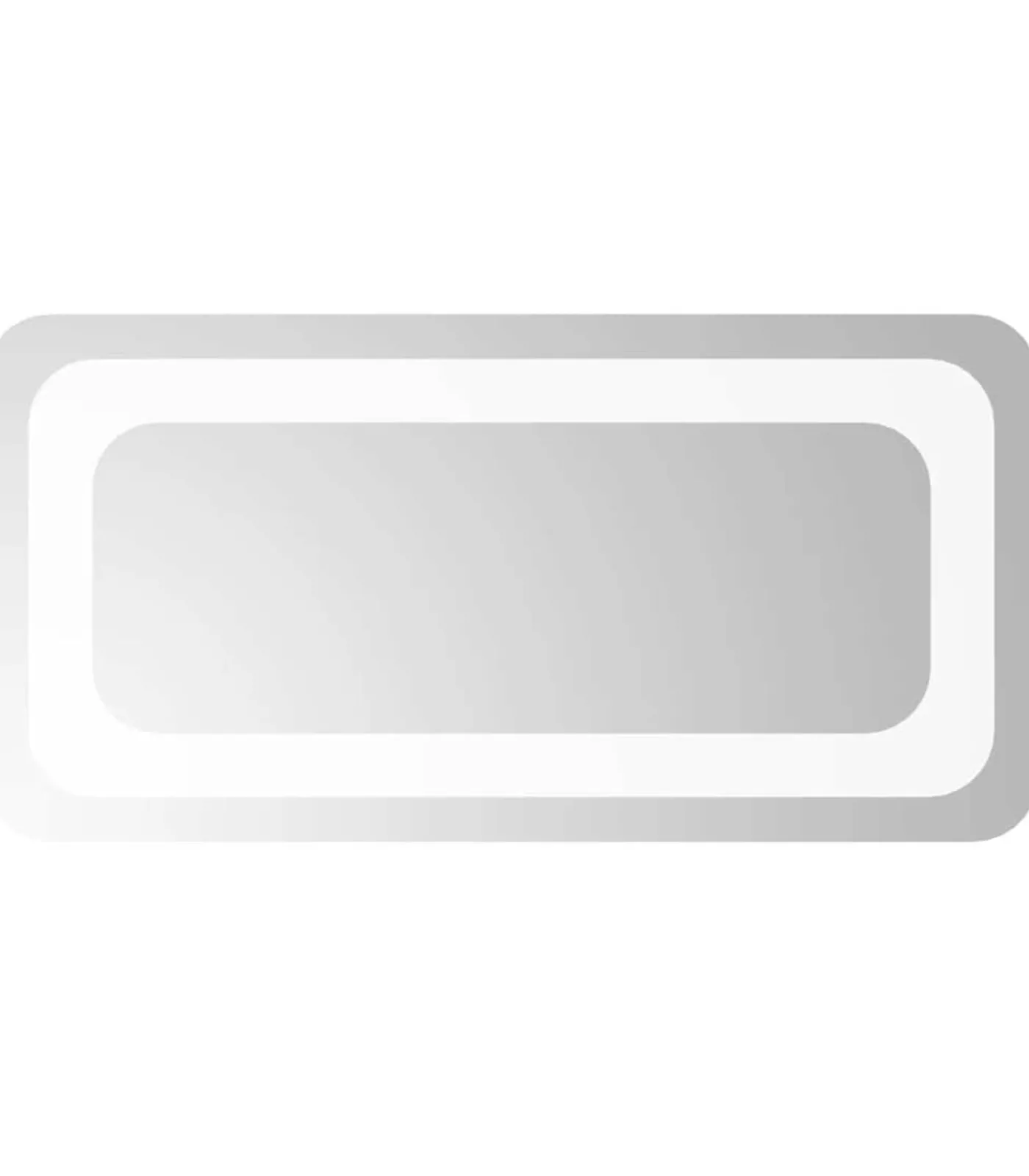 vidaXL Badkamerspiegel LED 40x20 cm