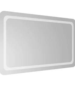vidaXL Badkamerspiegel LED 100x60 cm