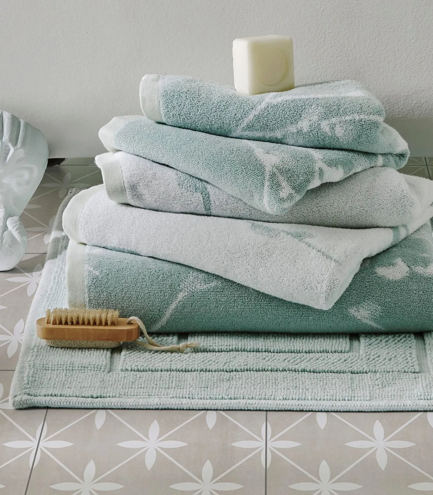 Best Badlaken Pussy Willow Duckegg Handdoeken