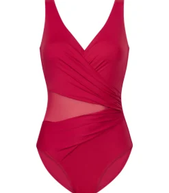 Best Badpak Shaping Shell Mesh DAMES Badmode