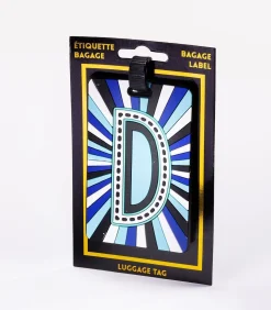 Outlet Bagagelabel - Letter D Reisaccessoires