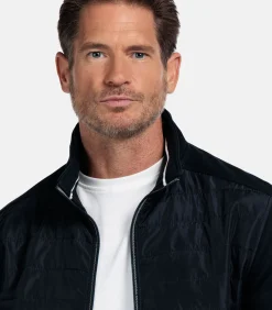 Heren Baileys Gewatteerd Vest – Blauw