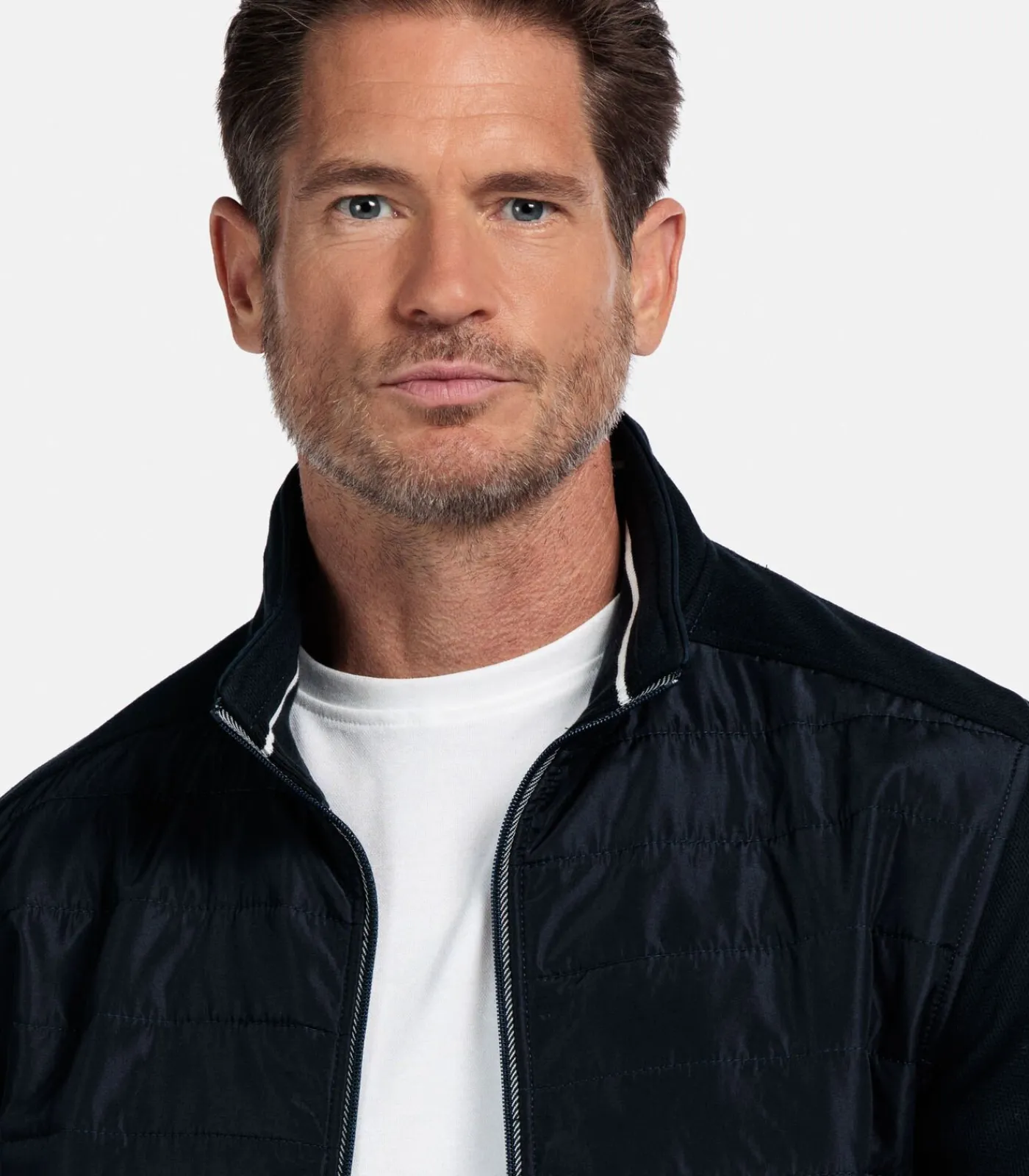 Heren Baileys Gewatteerd Vest – Blauw