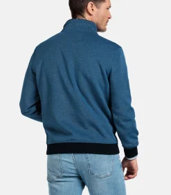 Heren Baileys Half-Zip Sweatshirt – Donkerblauw