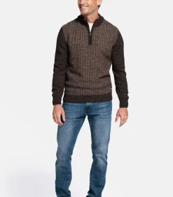 Heren Baileys Pullover - Donkerbruin