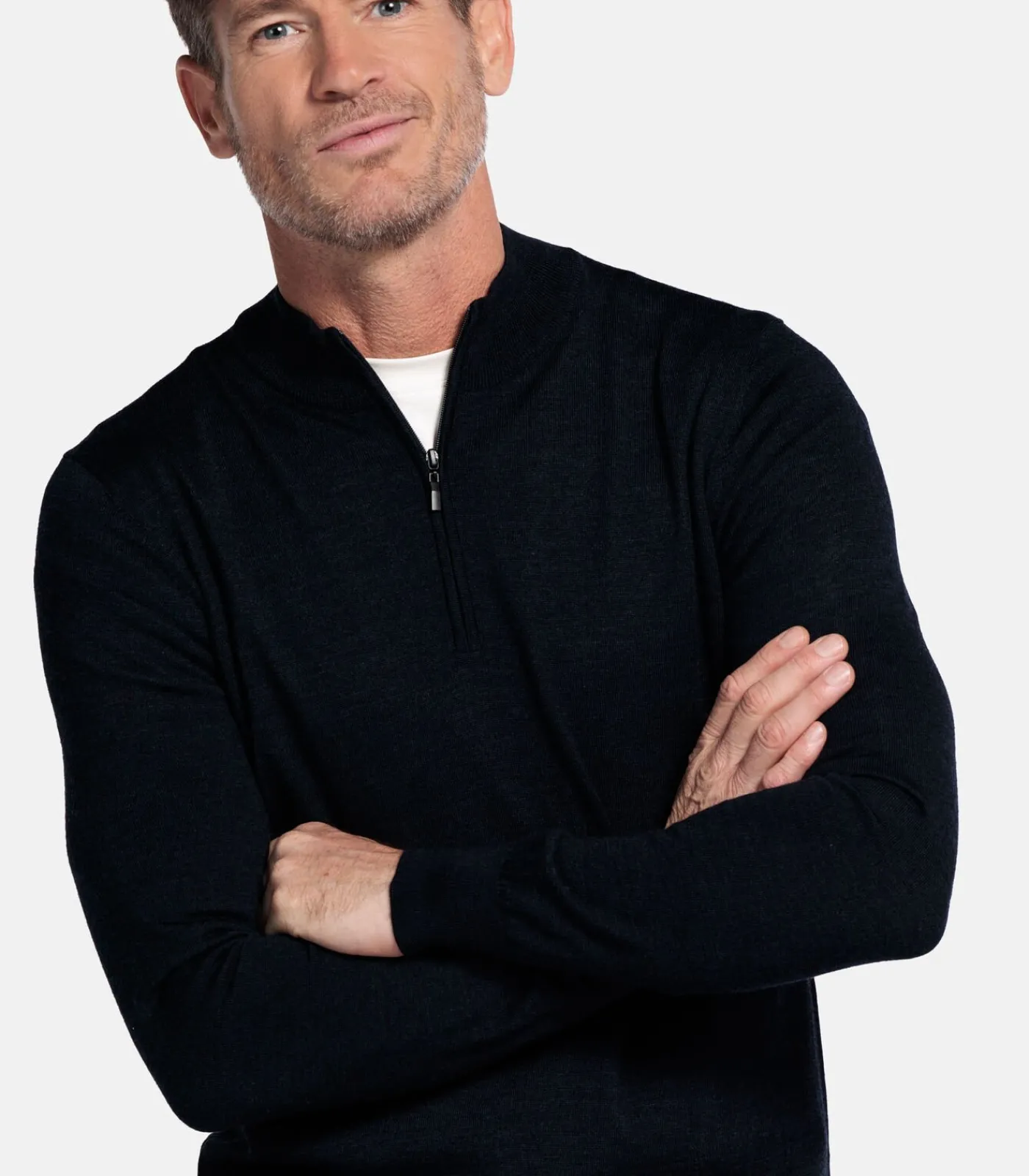 Heren Baileys pullover - Navy