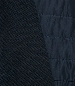 Outlet Sportief Sweatvest – Navy Heren Truien & Cardigans