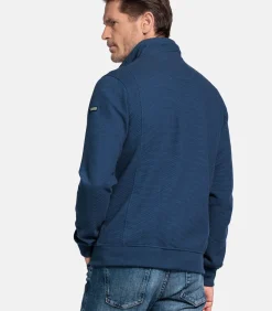 Heren Baileys sportief vest - Denim