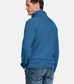 Online sweatvest - Delftblauw Heren Truien & Cardigans