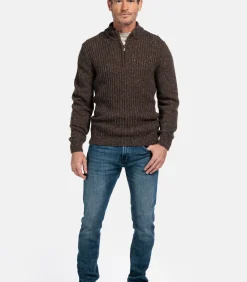 Heren Baileys Trui - Donker Taupe