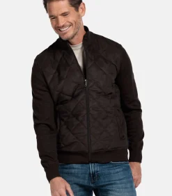 Outlet Vest – Donkerbruin Heren Truien & Cardigans