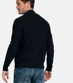 Outlet Vest - Navy Heren Truien & Cardigans