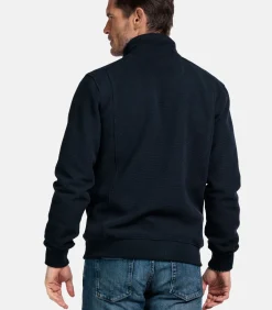 Hot Vest met Structuur – Navy Heren Truien & Cardigans