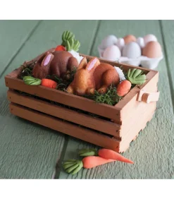 Nordic Ware Bakvorm Baby Bunny Koper - 6 stuks