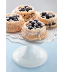 Bakvorm Shortcake Basket Bundt Koper - 6 stuks Bakken