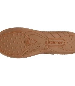 DAMES ISOTONER Ballerina damesslippers Glossy