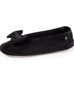 Outlet Balletschoentjes Dames Groot Zwart Strik DAMES Schoenen