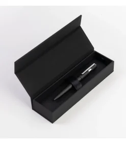 Hugo Boss Balpen Gear Pinstripe Black / Chrome