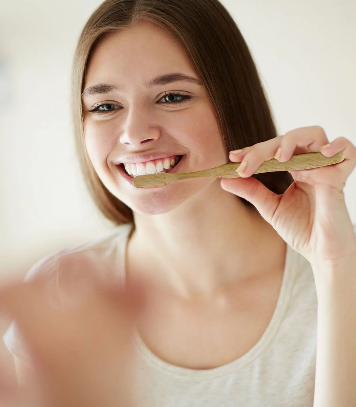 Dr Botanicals Bamboe Tandenborstel - Blauw