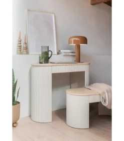 Bank Estriado - Grijs - 80x40x42cm Zetels