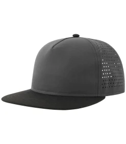 DAMES Atlantis Headwear BANK FIVE - Baseball Pet - Donkergrijs