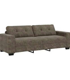 Discount Bank met kussen Donkergrijs Kunstleer Zetels