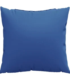 vidaXL Bankkussens 4 st 40x40 cm stof koningsblauw