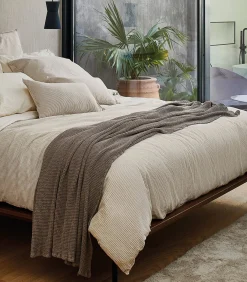 SOWL BARCELONA Hoeslaken. Jacquard Katoen