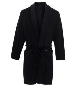 Online Bariet fluwelen lange kamerjas Heren Badjassen