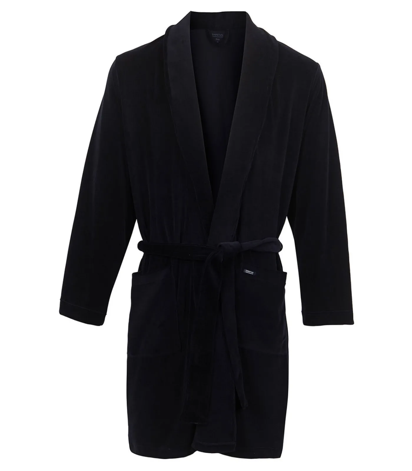 Online Bariet fluwelen lange kamerjas Heren Badjassen