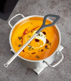 Rösle Basic Line Schuimspaan - RVS / Siliconen - 32 cm