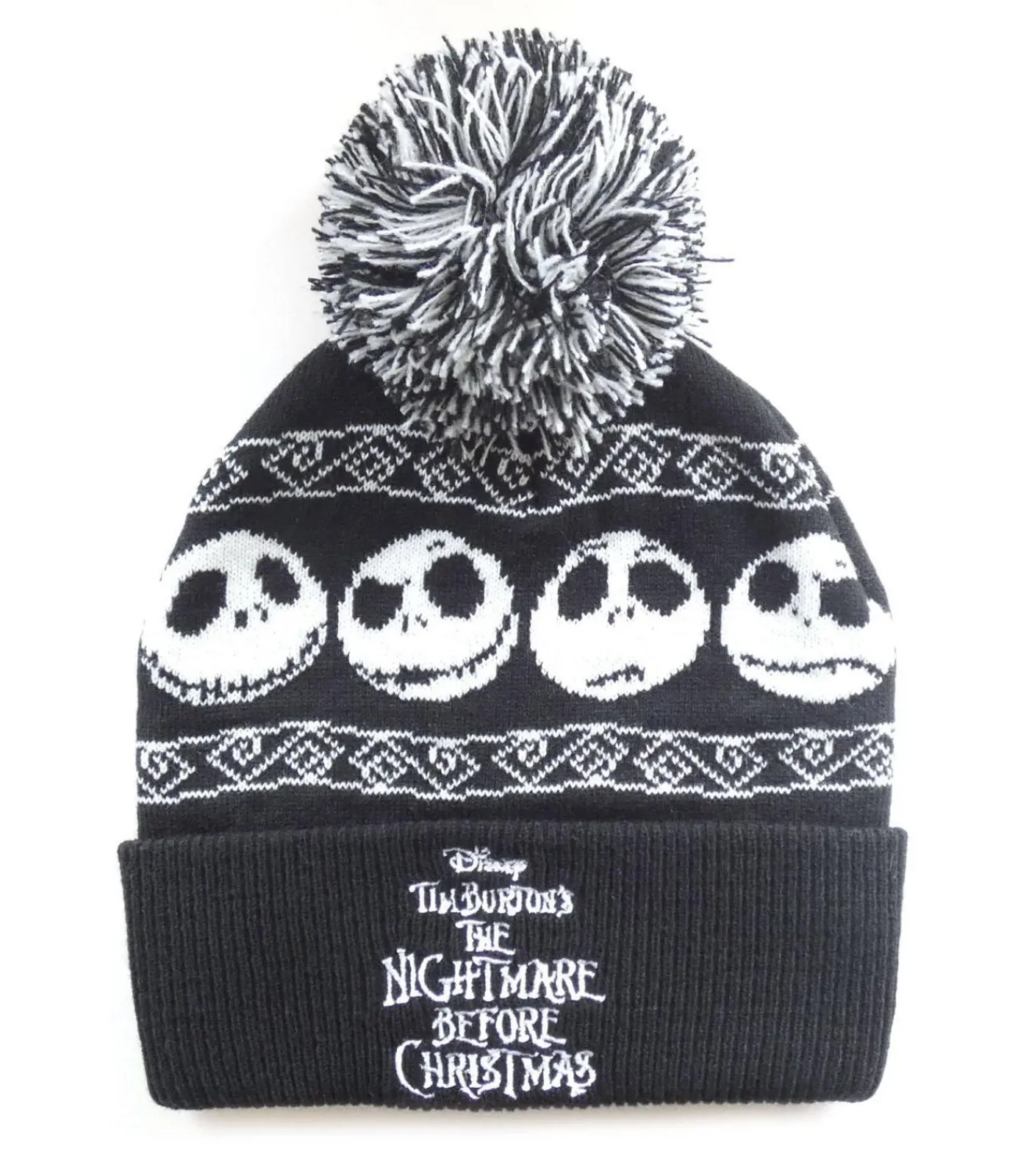 Heren Nightmare Before Christmas BASIC SNOW - Muts - Zwart