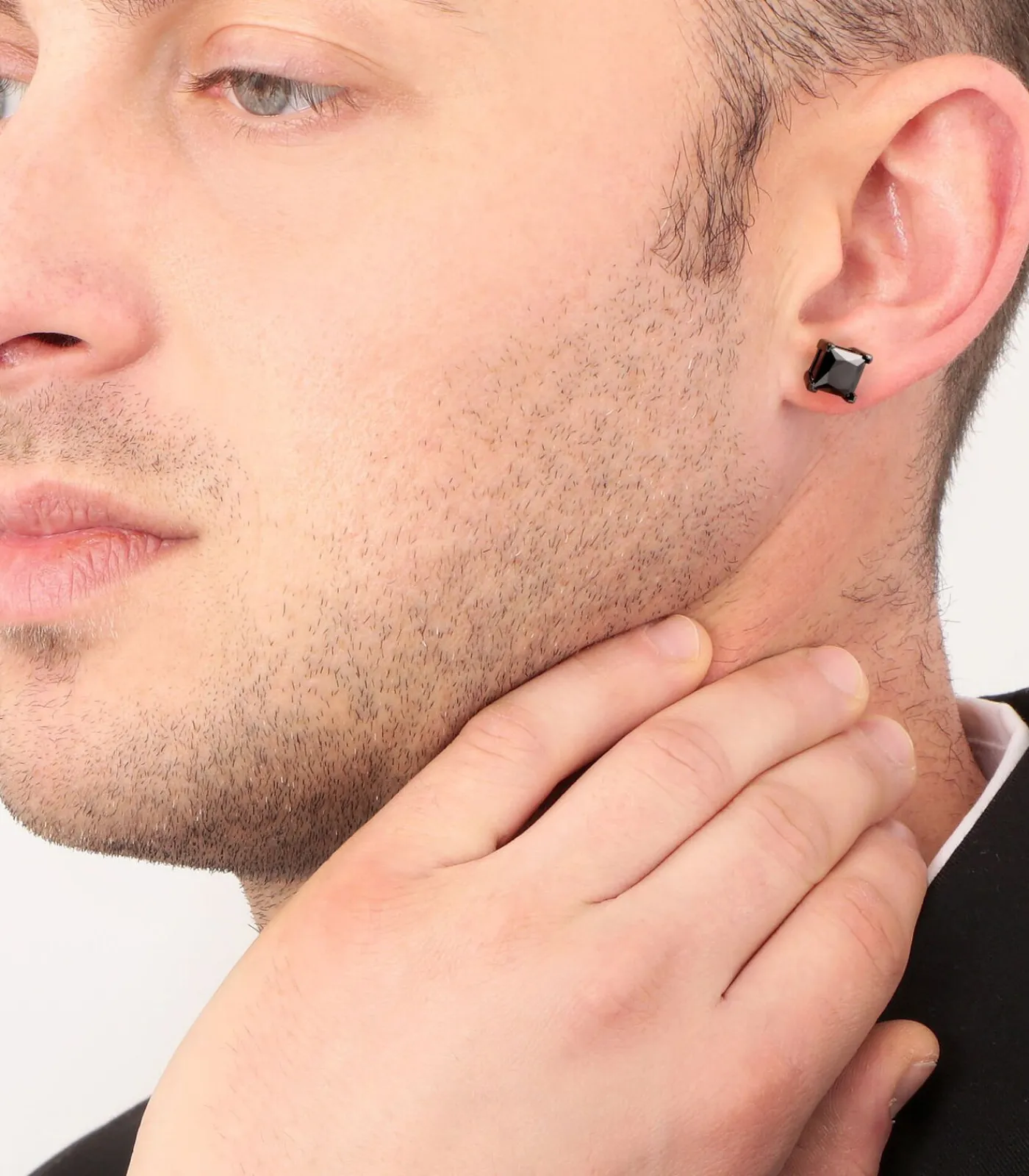 Sale B-CLASSIC zilveren oorbellen Heren Oorbellen