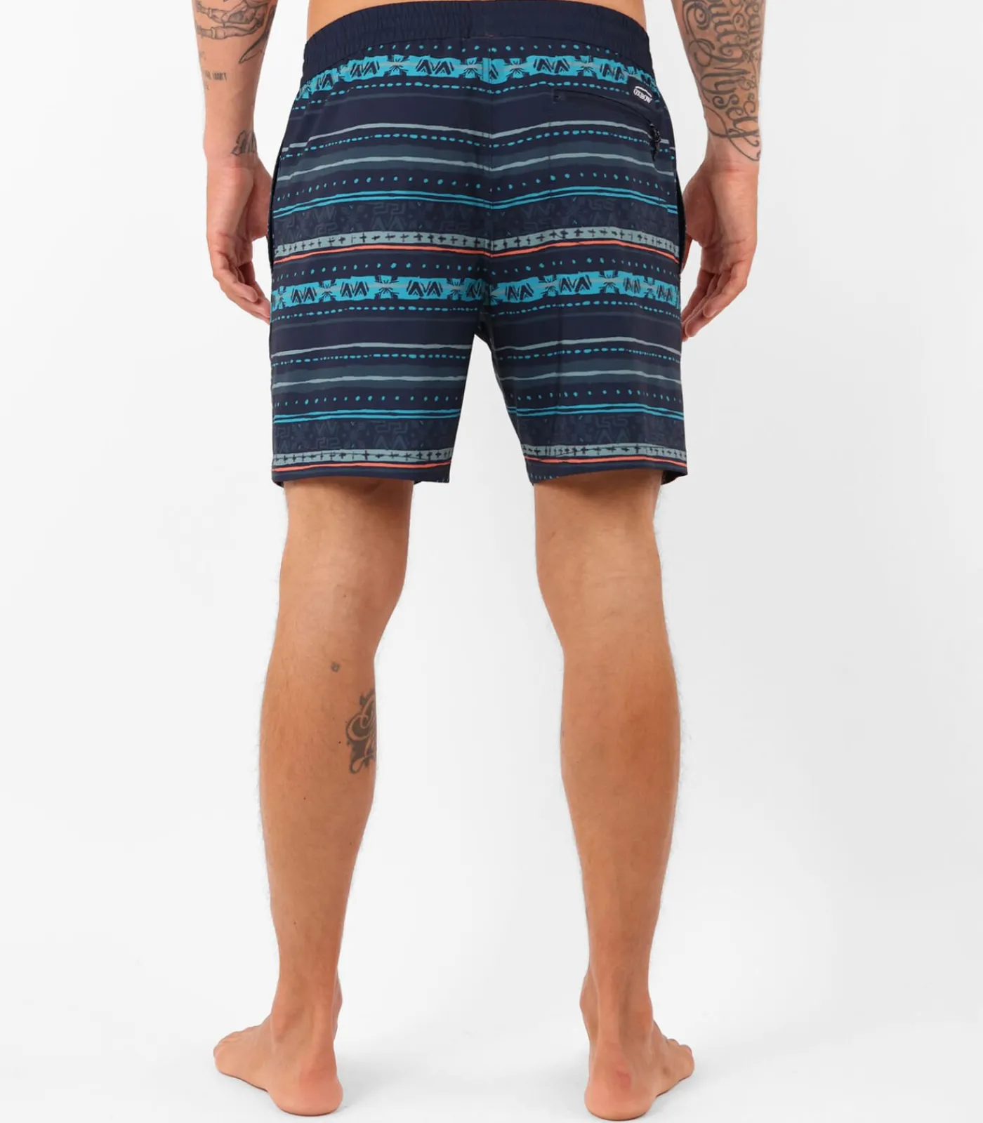 Heren Oxbow Beach short imprimé stretch LINEUP