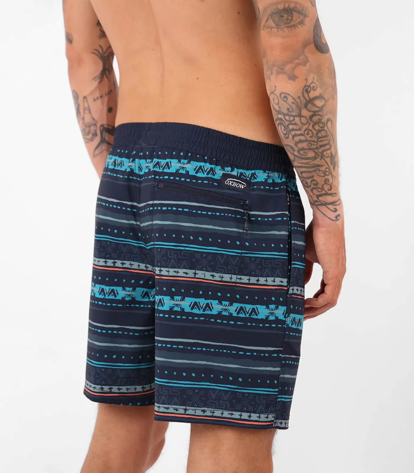 Heren Oxbow Beach short imprimé stretch LINEUP
