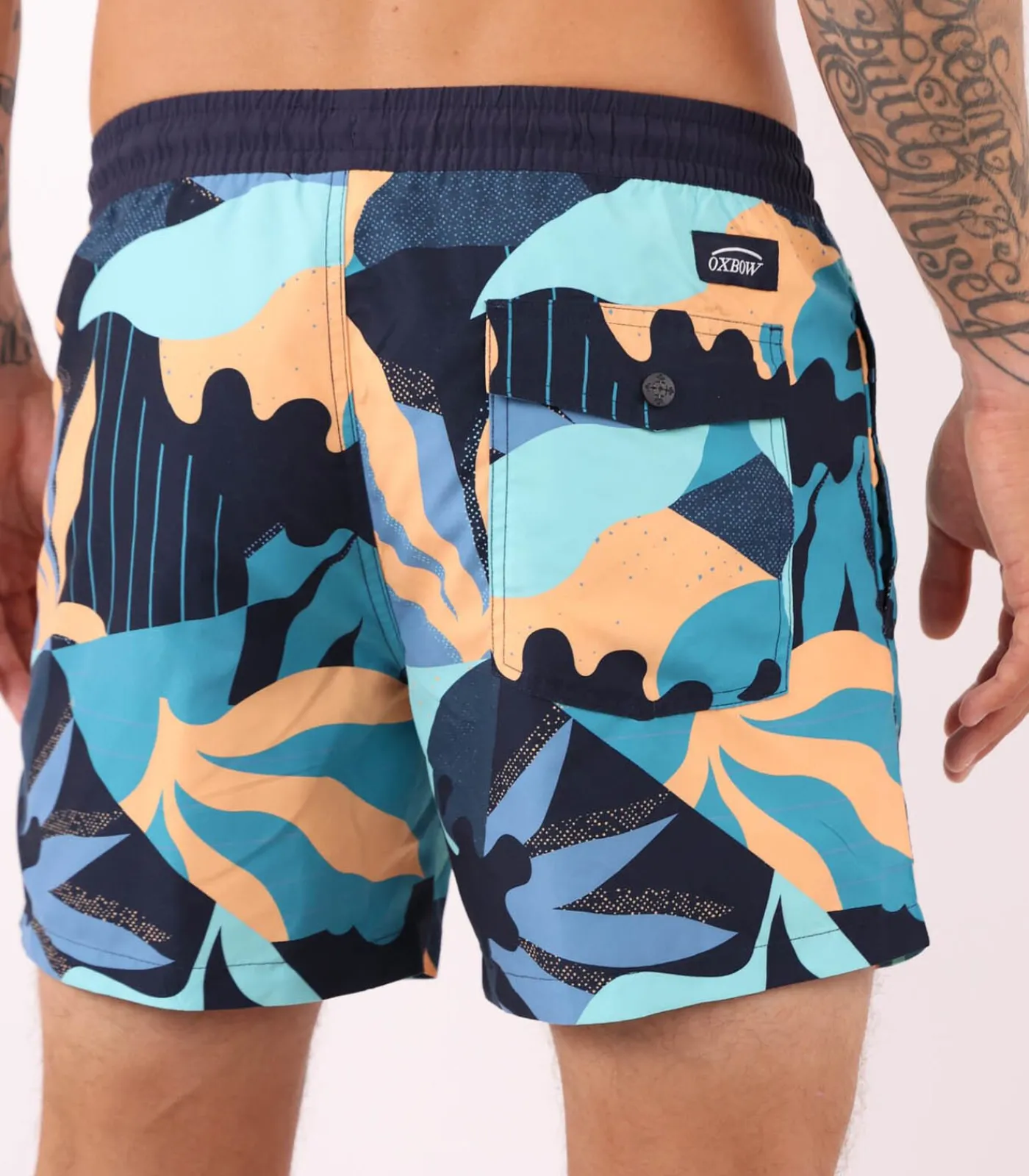 Beach short rayure verticale WIPEOUT Heren Badmode