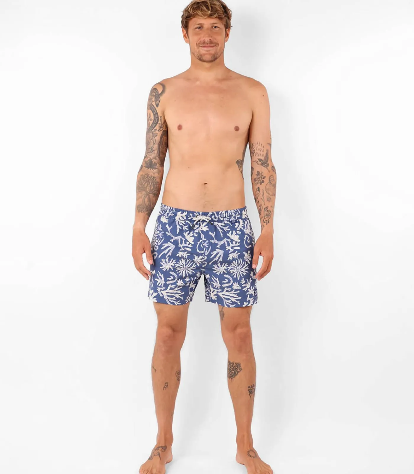 Heren Oxbow Beach short stretch effet lavé BARREL