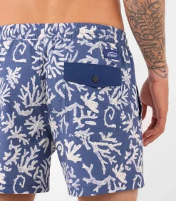 Heren Oxbow Beach short stretch effet lavé BARREL