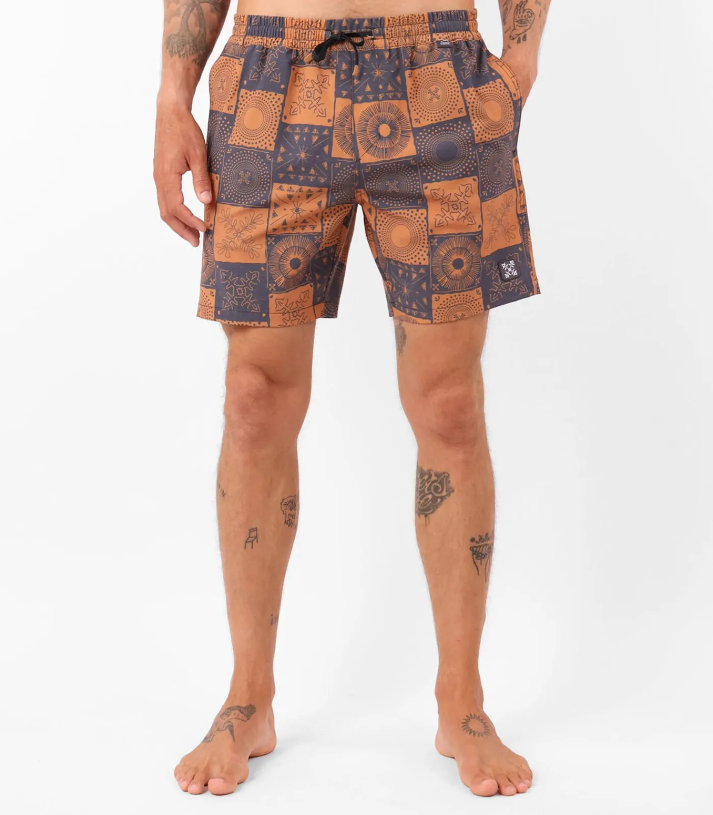 Heren Oxbow Beach short stretch effet lavé CHEERS