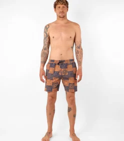 Heren Oxbow Beach short stretch effet lavé CHEERS