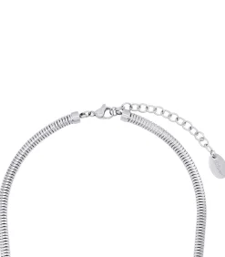 Outlet Beadkette voor dames, roestvrij staal, agaat DAMES Halskettingen