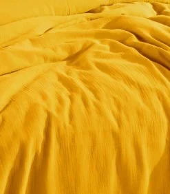 Blanc Avenue Beddengoed 200x200 cm in katoen gaas mousseline