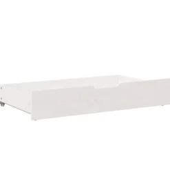 vidaXL Bedlades 2 st 95x55x17 cm massief grenenhout